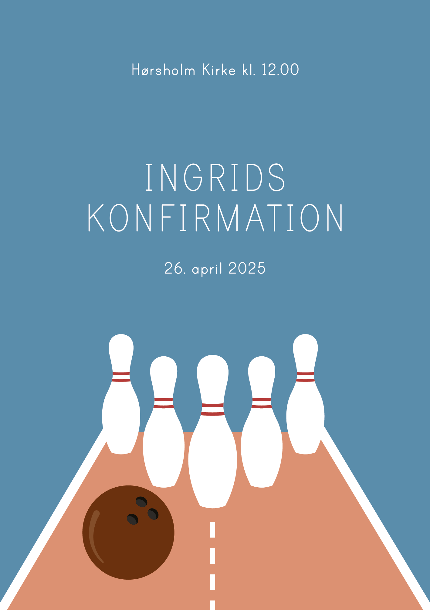 Invitationer - Ingrids Konfirmation